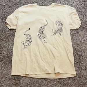 Urban outfitters cheetah top